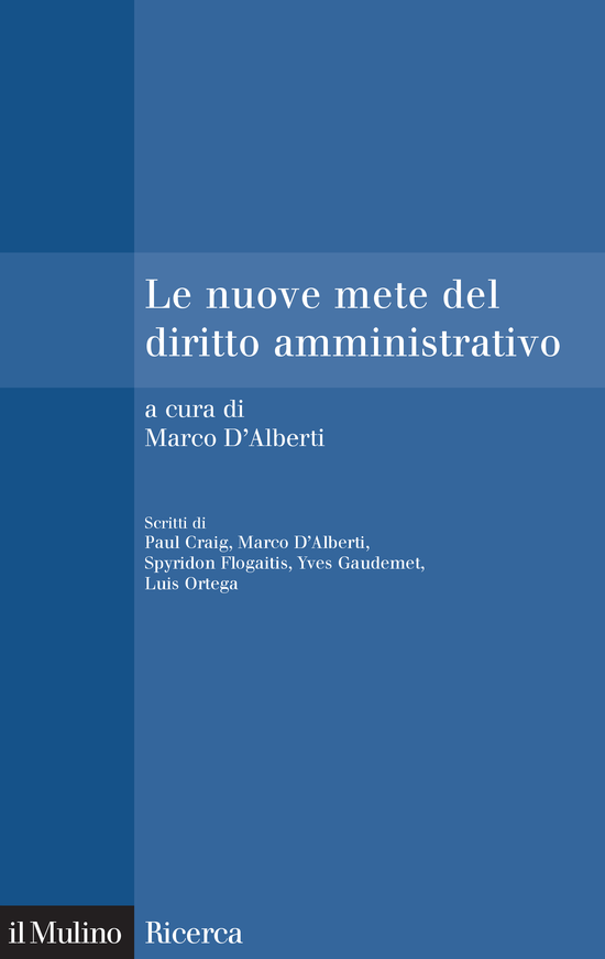 Copertina del libro Le nuove mete del diritto amministrativo