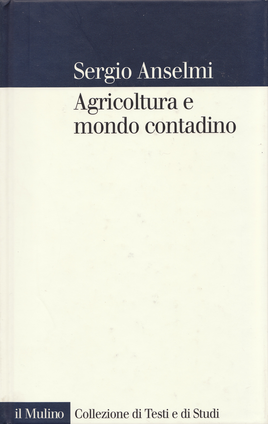 Copertina del libro Agricoltura e mondo contadino