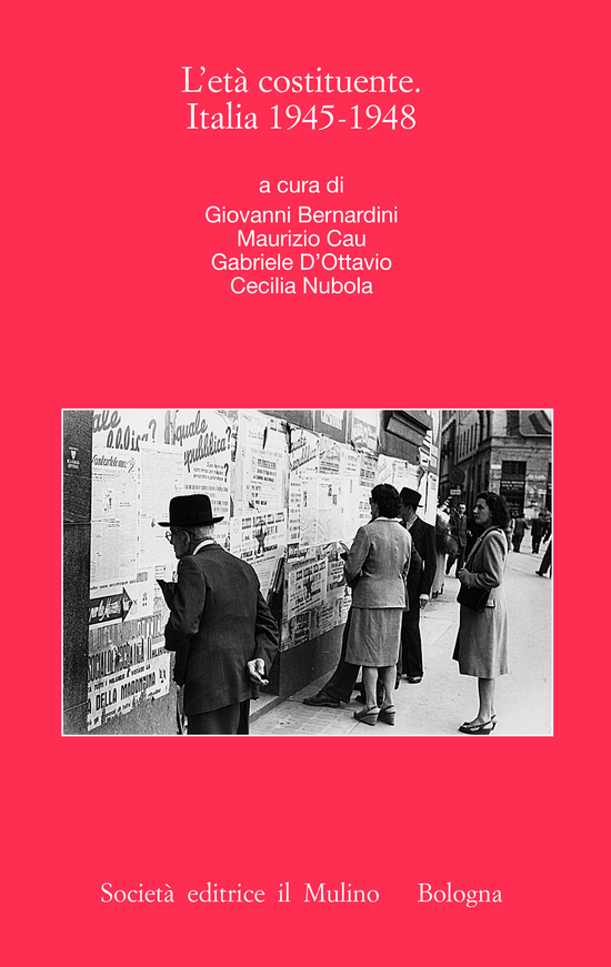 Copertina del libro L'età costituente. Italia 1945-1948