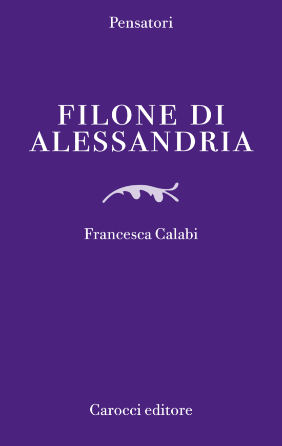 Copertina del libro Filone di Alessandria