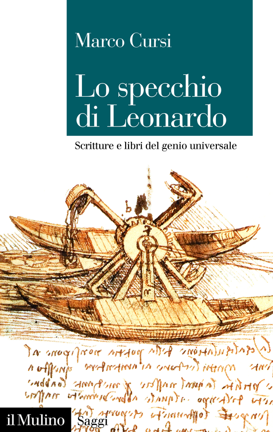 Copertina del libro Lo specchio di Leonardo