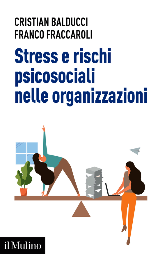 Copertina del libro Stress e rischi psicosociali nelle organizzazioni