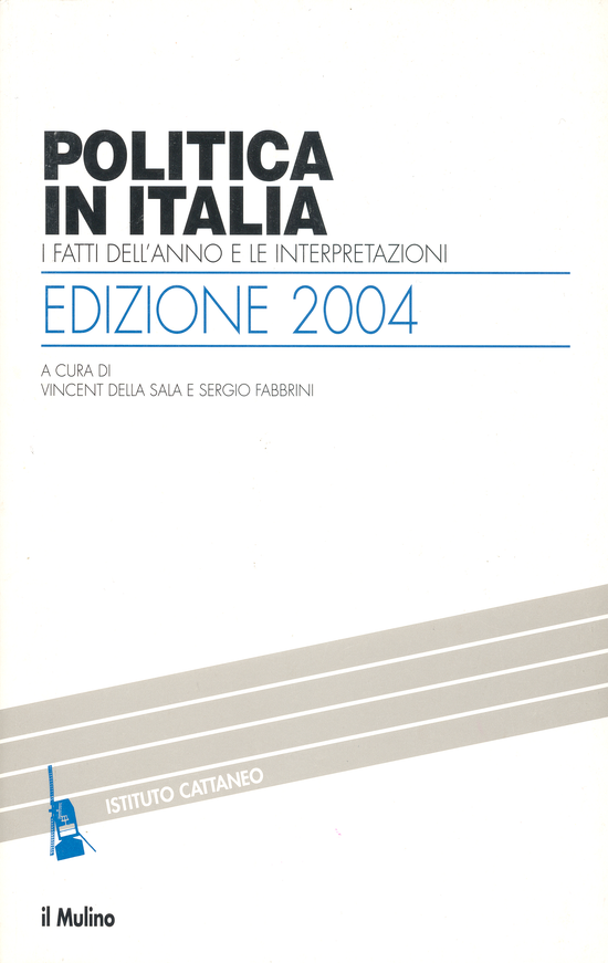 Copertina del libro Politica in Italia. Edizione 2004